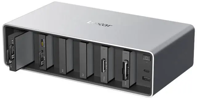 Main image of Lexar WF800 Professional Workflow All-in-One 6-Bay Docking Station