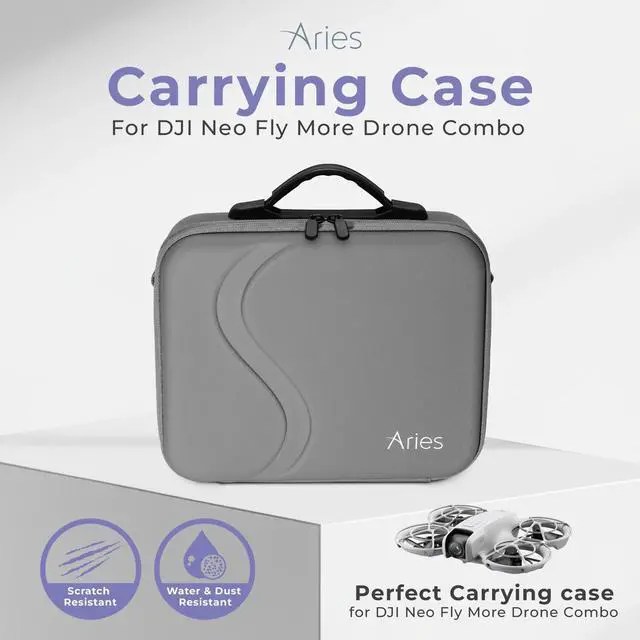 Alt view image 2 of 7 - Aries Carrying Case for DJI Neo Fly More Drone Combo