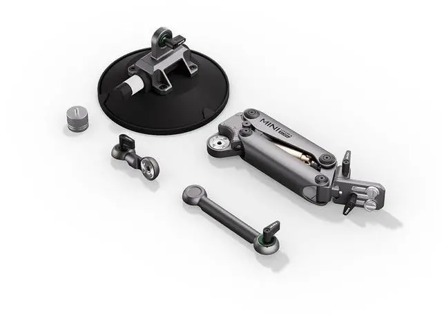 Alt view image 5 of 7 - Tilta Hydra Alien Mini Suction Cup Kit, Titanium Gray #HDA-T15-TG