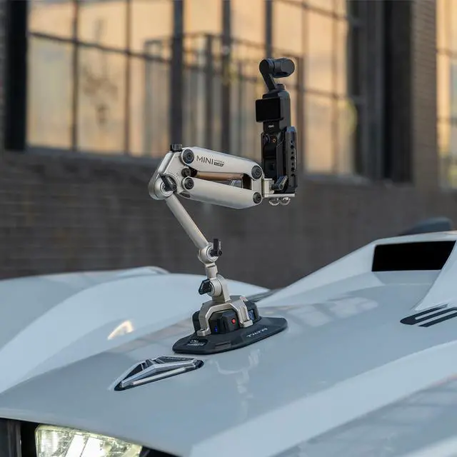 Alt view image 6 of 7 - Tilta Hydra Alien Mini Suction Cup Kit, Titanium Gray #HDA-T15-TG