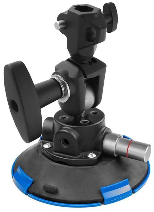 Main image of Kupo 6" Metal Pump Suction Cup with 5/8" Swivel Baby Receiver #KG119811