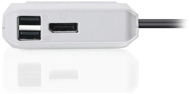 Alt view image 14 of 20 - IOGEAR 2-Port 4K USB-C KVM Switch with DisplayPort output GCS72CC
