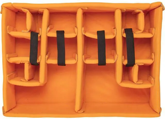 Alt view image 7 of 7 - Pelican Vault V550 Standard Equipment Case with Lid Foam and Dividers, Black