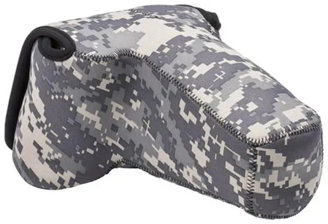 Main image of LensCoat BodyBag Pro Telephoto, Neoprene, Touch Fastener Closure, Digital Camo