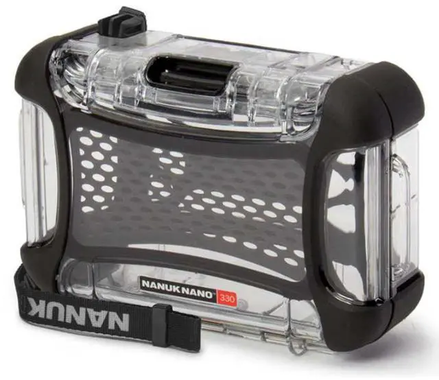 Alt view image 3 of 3 - nanuk 330-0011 nano series waterproof large hard case for phones, cameras and electronics (clear)