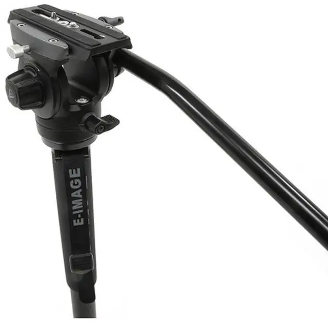 Alt view image 4 of 7 - E-Image E-Image MFC700 4-Stage Hands-Free Carbon Fiber Monopod with 610FH Fluid Head