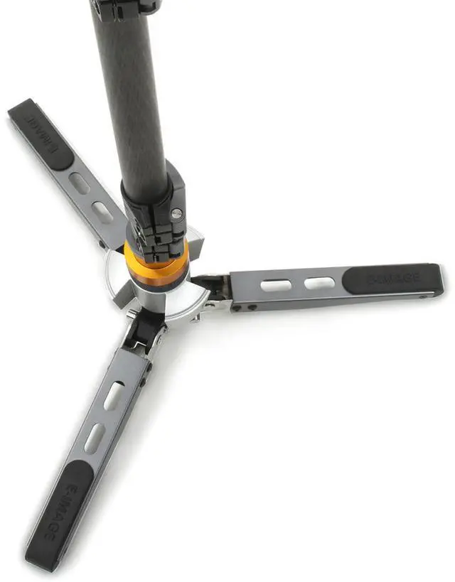 Alt view image 5 of 7 - E-Image E-Image MFC700 4-Stage Hands-Free Carbon Fiber Monopod with 610FH Fluid Head