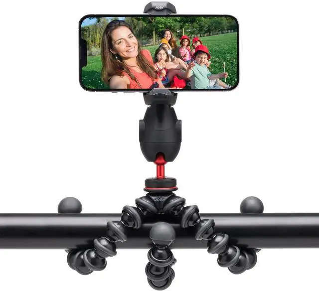 Alt view image 4 of 7 - JOBY GripTight PRO 3 GorillaPod Tripod for Smartphones, Black