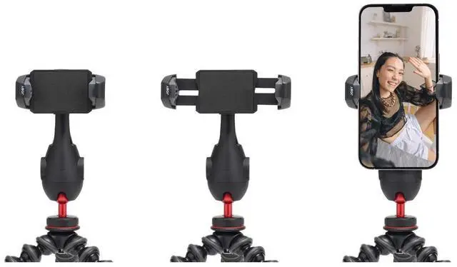 Alt view image 6 of 7 - JOBY GripTight PRO 3 GorillaPod Tripod for Smartphones, Black