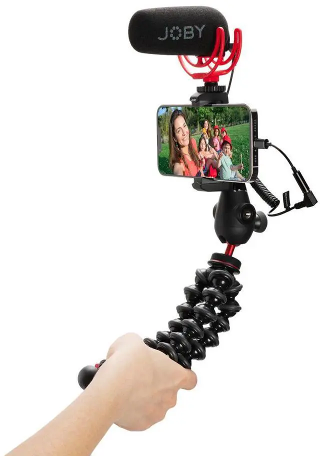Alt view image 5 of 7 - JOBY GripTight PRO 3 GorillaPod Tripod for Smartphones, Black
