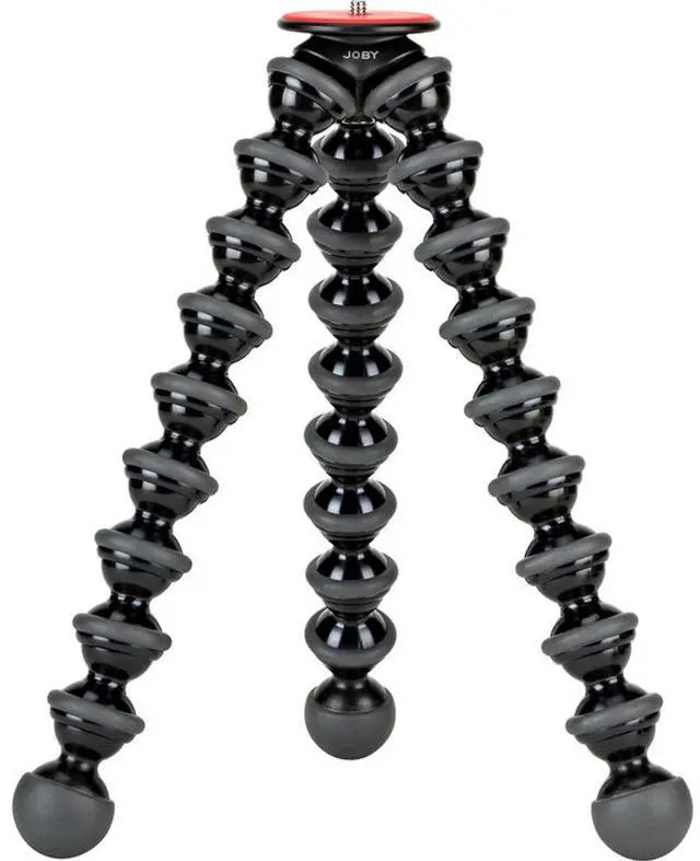 Alt view image 4 of 7 - JOBY BallHead 3K, Black/Red, Bundle with GorillaPod 5K Stand, Black and Quick Release Plate 3K