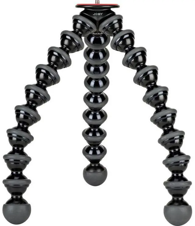 Alt view image 7 of 7 - JOBY BallHead 3K, Black/Red, Bundle with GorillaPod 5K Stand, Black and Quick Release Plate 3K