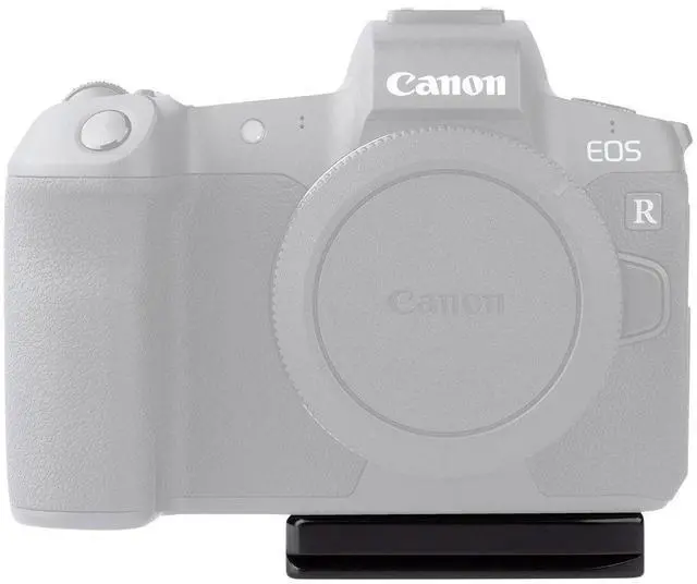Alt view image 5 of 7 - ProMediaGear PBCR56 Arca-Swiss Bracket Plate with SS2 Strap Port for Canon R5 and R6 Camera
