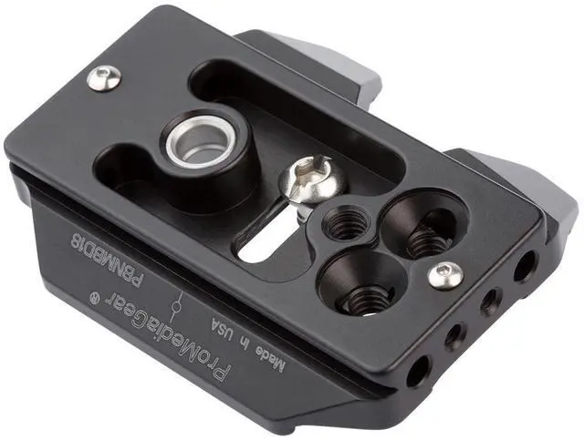 Alt view image 2 of 6 - ProMediaGear Bracket Plate with MB-D18 Grip for Nikon D850 Digital SLR Cameras