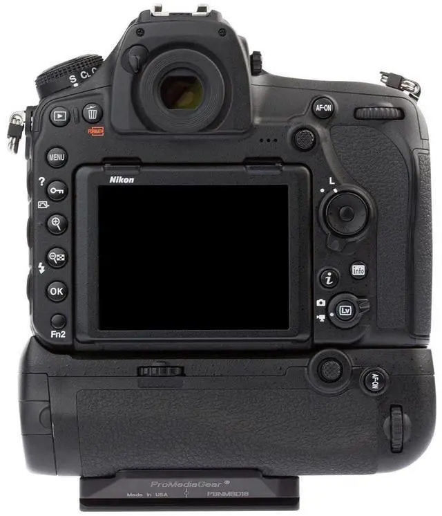 Alt view image 5 of 6 - ProMediaGear Bracket Plate with MB-D18 Grip for Nikon D850 Digital SLR Cameras