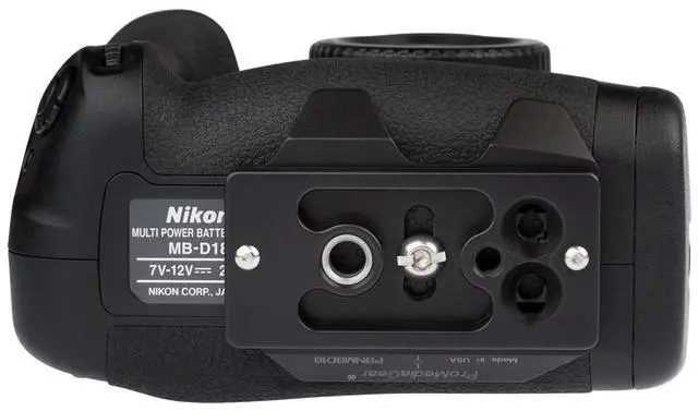 Alt view image 6 of 6 - ProMediaGear Bracket Plate with MB-D18 Grip for Nikon D850 Digital SLR Cameras