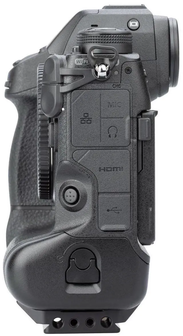 Alt view image 4 of 7 - ProMediaGear PBNZ9 Arca-Swiss Type Bracket Plate with SS2 Strap Port for Nikon Z9 Mirrorless Camera