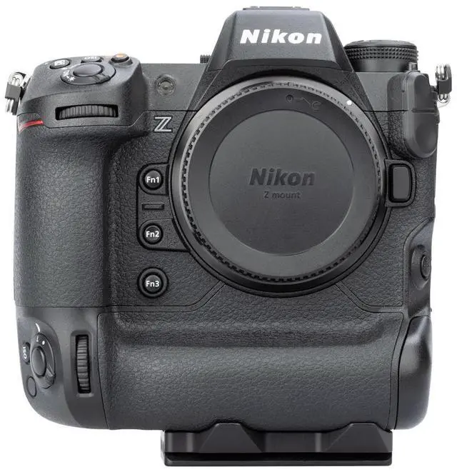 Alt view image 5 of 7 - ProMediaGear PBNZ9 Arca-Swiss Type Bracket Plate with SS2 Strap Port for Nikon Z9 Mirrorless Camera