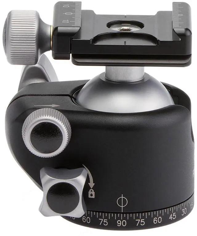 Alt view image 3 of 3 - Really Right Stuff BH-40 Ball Head with B2-mAS Mini-Clamp, 18 lb Capacity
