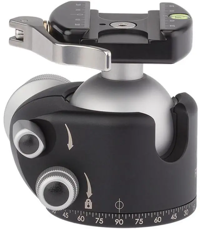 Alt view image 3 of 5 - Really Right Stuff BH-55 Ball Head with Full-Size Lever-Release Clamp, 50 lb Capacity