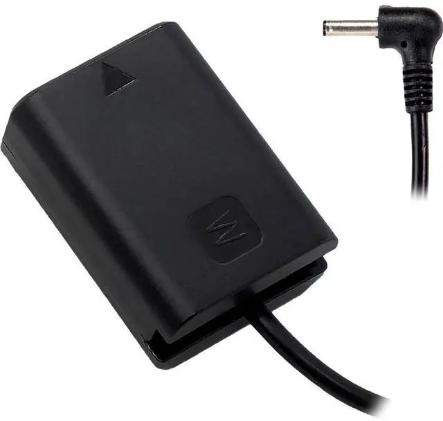 Alt view image 2 of 2 - Tilta Sony NP-FW50 Dummy Battery to 3.5/1.35mm DC Cable for Sony a6/a7