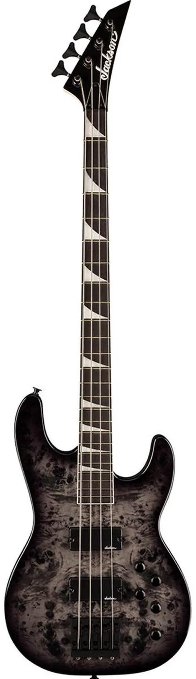 Alt view image 6 of 6 - Jackson Jackson JS Series Concert Bass CB JS3P Bass Guitar, Amaranth Fingerboard, Transparent Black Burst
