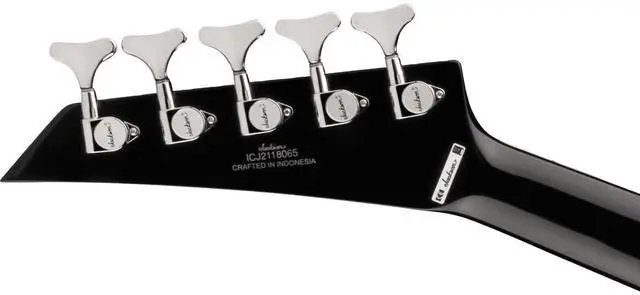 Alt view image 7 of 7 - Jackson X Concert Bass CBXNT DX V 5-String Bass Guitar, Gloss Black