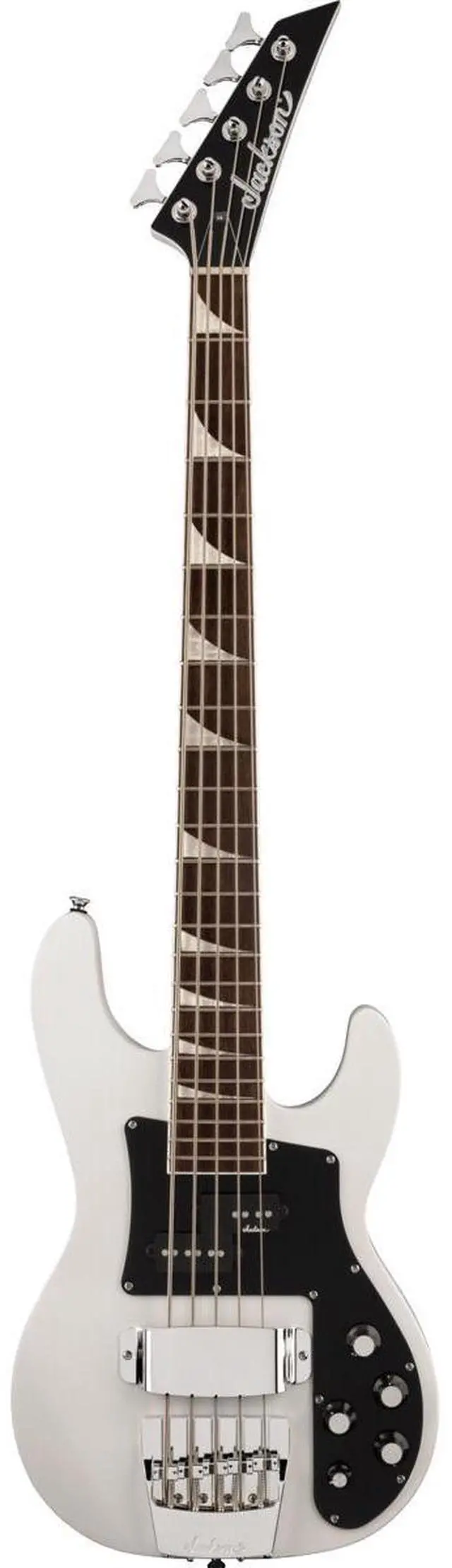 Main image of Jackson X Concert Bass CBXNT DX V 5-String Bass Guitar, Snow White