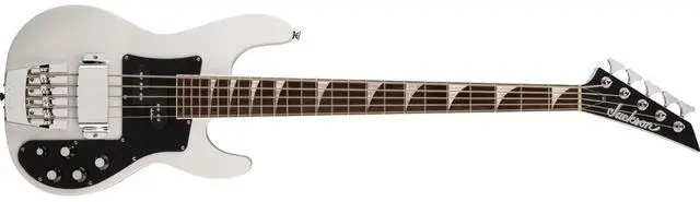 Alt view image 2 of 7 - Jackson X Concert Bass CBXNT DX V 5-String Bass Guitar, Snow White