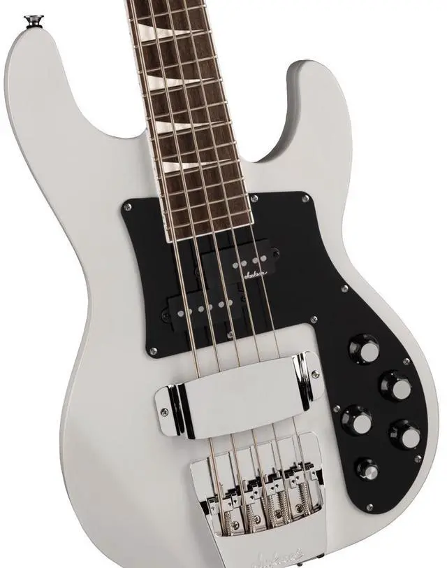 Alt view image 4 of 7 - Jackson X Concert Bass CBXNT DX V 5-String Bass Guitar, Snow White