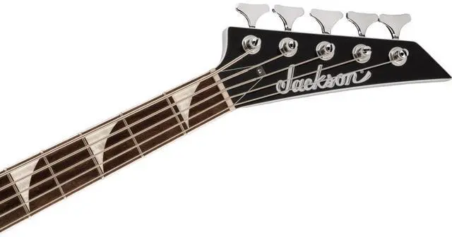 Alt view image 6 of 7 - Jackson X Concert Bass CBXNT DX V 5-String Bass Guitar, Snow White