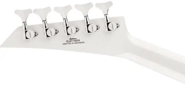 Alt view image 7 of 7 - Jackson X Concert Bass CBXNT DX V 5-String Bass Guitar, Snow White
