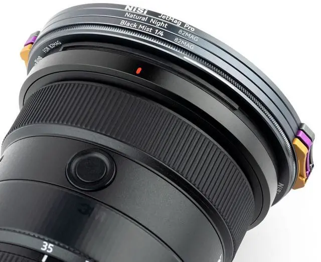 Alt view image 6 of 7 - NiSi JetMag Pro 82MAG Pure White Mist 1/4 Nano-Coated Magnetic Filter