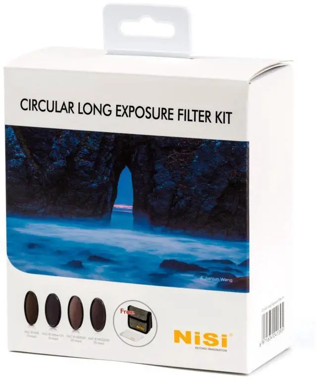Main image of NiSi 82mm Circular Long Exposure Filter Kit #NIR-CLEKIT-82