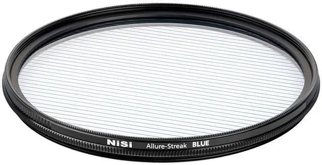 Main image of NiSi Cinema 77mm Rotating Allure Streak Blue 2mm Filter #NIC-77-ASTB2
