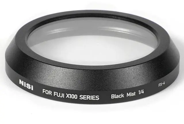 Main image of NiSi Black Mist 1/4 Filter for Fujifilm X100 Series Cameras, Black Frame