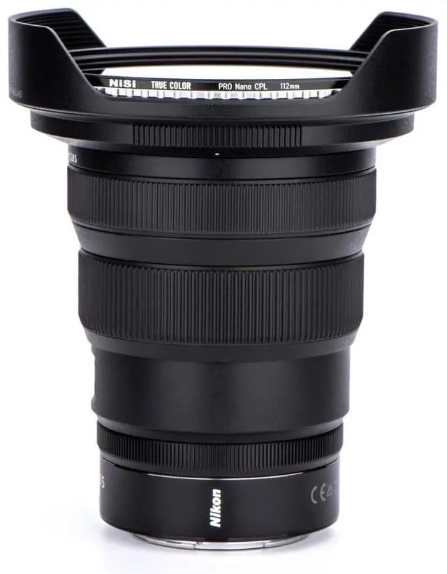 Alt view image 2 of 7 - NiSi 112mm Circular True Color Pro Nano CPL Filter for Nikon Z 14-24mm f/2.8S