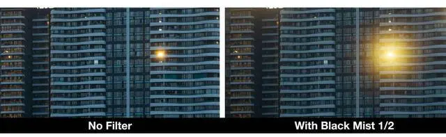 Alt view image 4 of 7 - NiSi 67mm Circular Black Mist 1/2 Filter #NIR-67-BLKMIST50