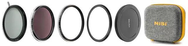 Main image of NiSi Swift VND Mist Kit with 82mm Swift VND, ND16 4 Stop & Black Mist 1/4 Filter