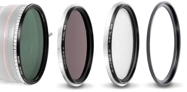 Alt view image 5 of 7 - NiSi Swift VND Mist Kit with 82mm Swift VND, ND16 4 Stop & Black Mist 1/4 Filter