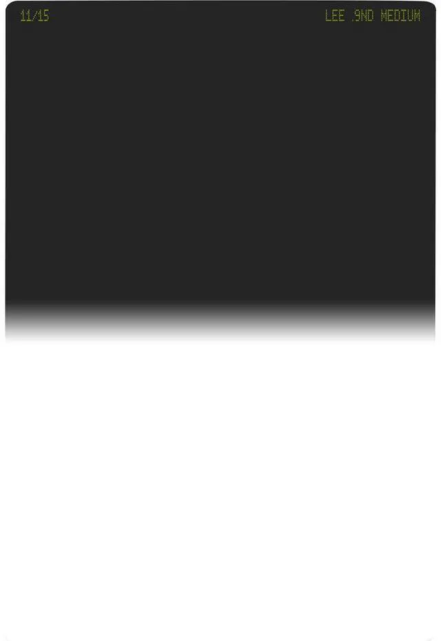 Main image of Lee Neutral Density 0.9 Graduated Filter, Medium Edge, 100x150mm - Resin #9NDG-M