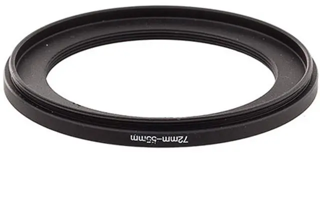 Alt view image 2 of 2 - ProOptic Step-Down Adapter Ring 72mm Lens to 55mm Filter Size #SDR7255