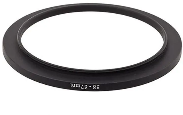 Alt view image 2 of 2 - ProOptic Step-Up Adapter Ring 58mm Lens to 67mm Filter Size #PROSU5867