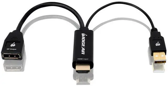 Main image of IOGEAR 4K 60Hz HDMI to DisplayPort Adapter #GHDMDPFB