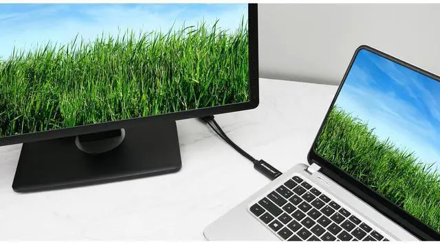 Alt view image 4 of 5 - IOGEAR 4K 60Hz HDMI to DisplayPort Adapter #GHDMDPFB