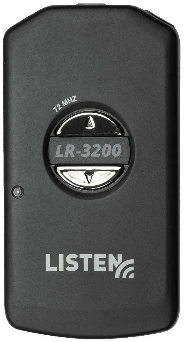 Main image of Listen Technologies LR-3200 Basic DSP RF Receiver, 72 MHz #LR-3200-072