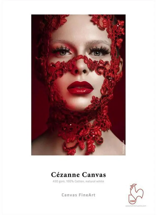 Main image of Hahnemuhle Cezanne Canvas, 430gsm, 44"x39' Roll, 3" Core