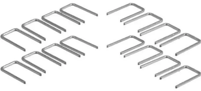 Alt view image 4 of 4 - Hahnemuhle Gallerie Wrap Pro Set of 4 Pro Positioning Corners with Pins & Glue - for One Frame