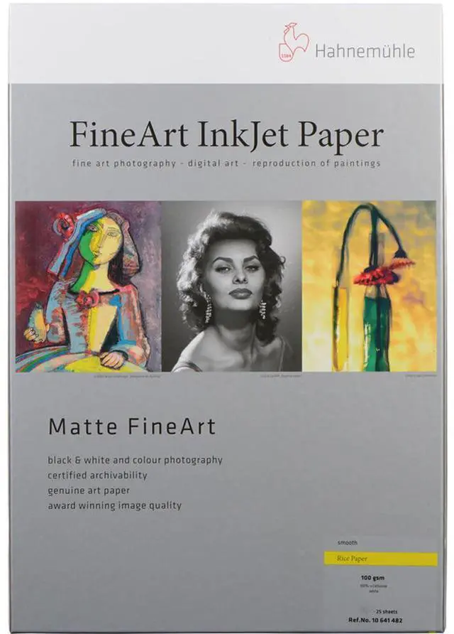 Main image of Hahnemuhle Rice Paper, 100gsm, 8.5x11", 25 Sheets