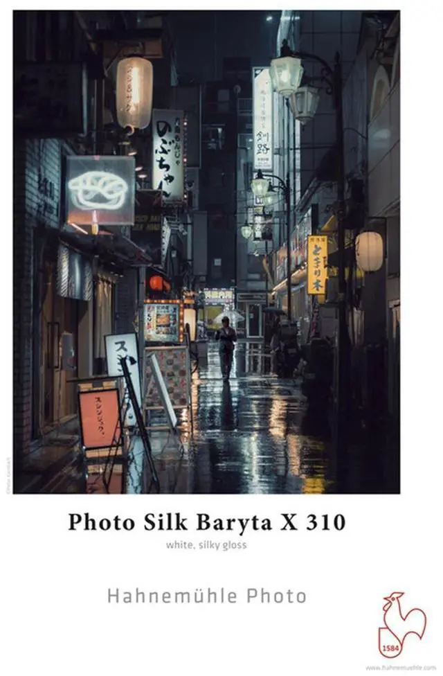 Main image of Hahnemuhle Hahnemuhle Photo Silk Baryta X 8.5 x 11", 25 sheets